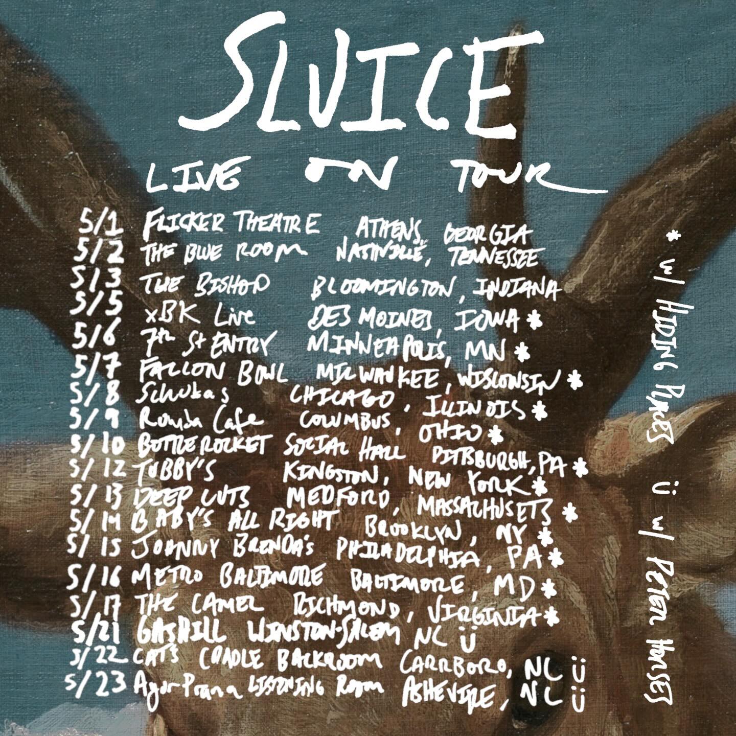 Sluice Tour Poster 2026